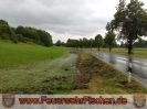 27.06.2009 Überflutete Flächen und Straßen in Fischen/Aidenried