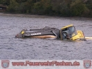 19.10.2010 Bagger in Ammersee verunfallt